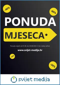 Svijet medija katalog od 01.08.2025