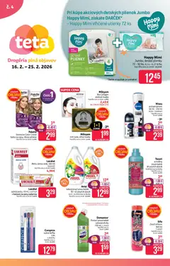 Teta drogerie leták platný od 16.02.2026