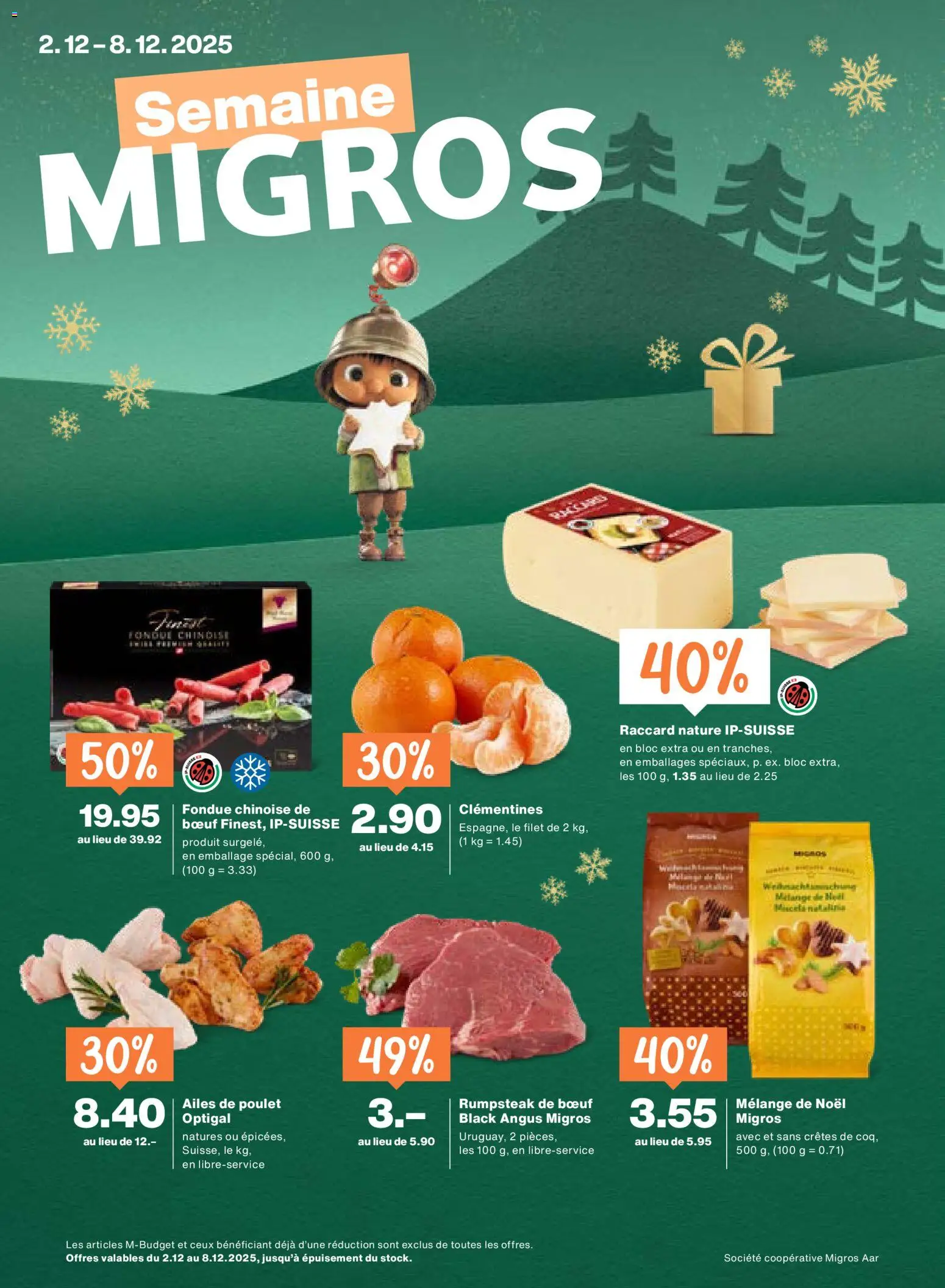Migros Aktionen FR - Seite 1- gültig ab 02.12.2025