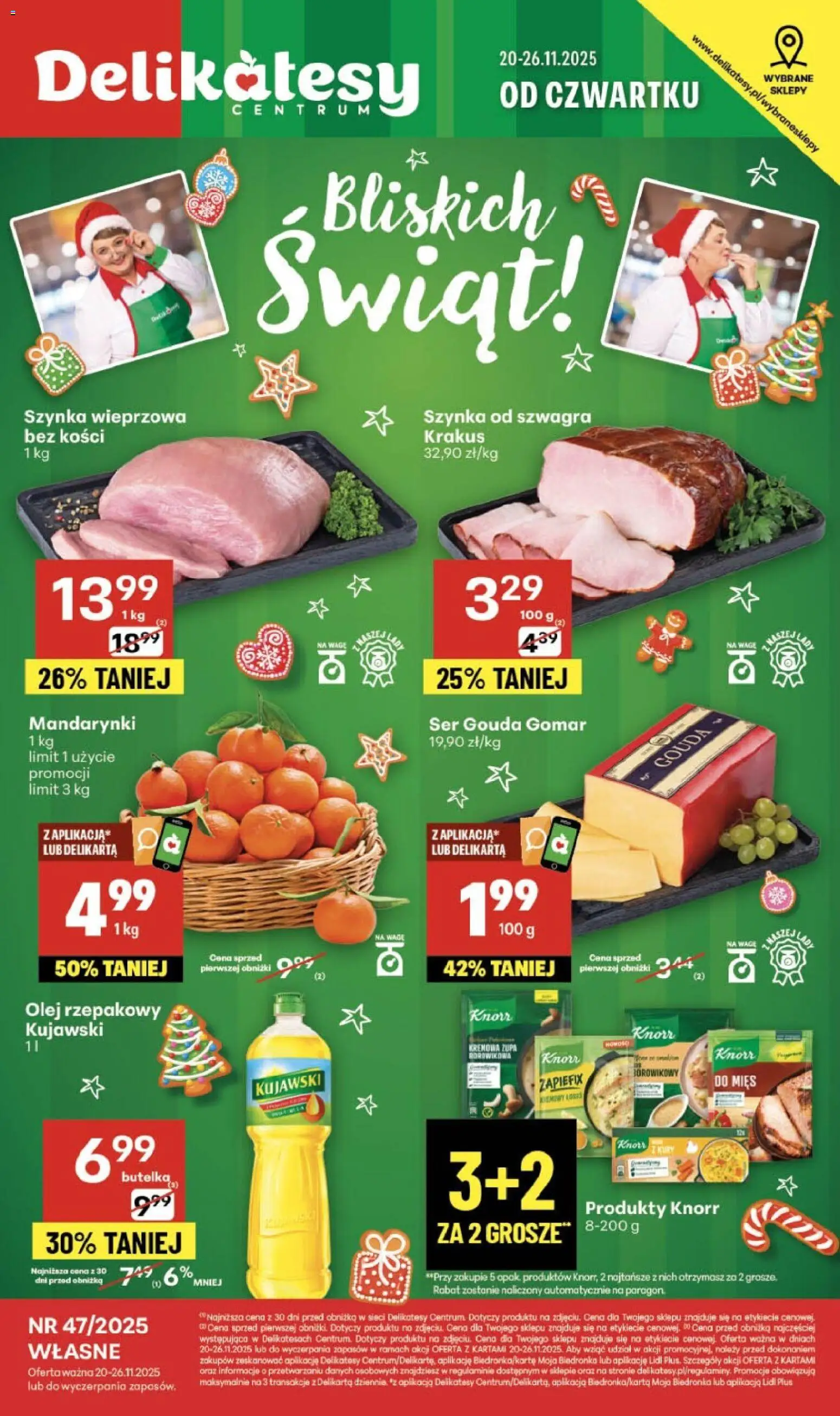Delikatesy Centrum Gazetka - Sklepy Własne - strona 1- ważny od 20.11.2025