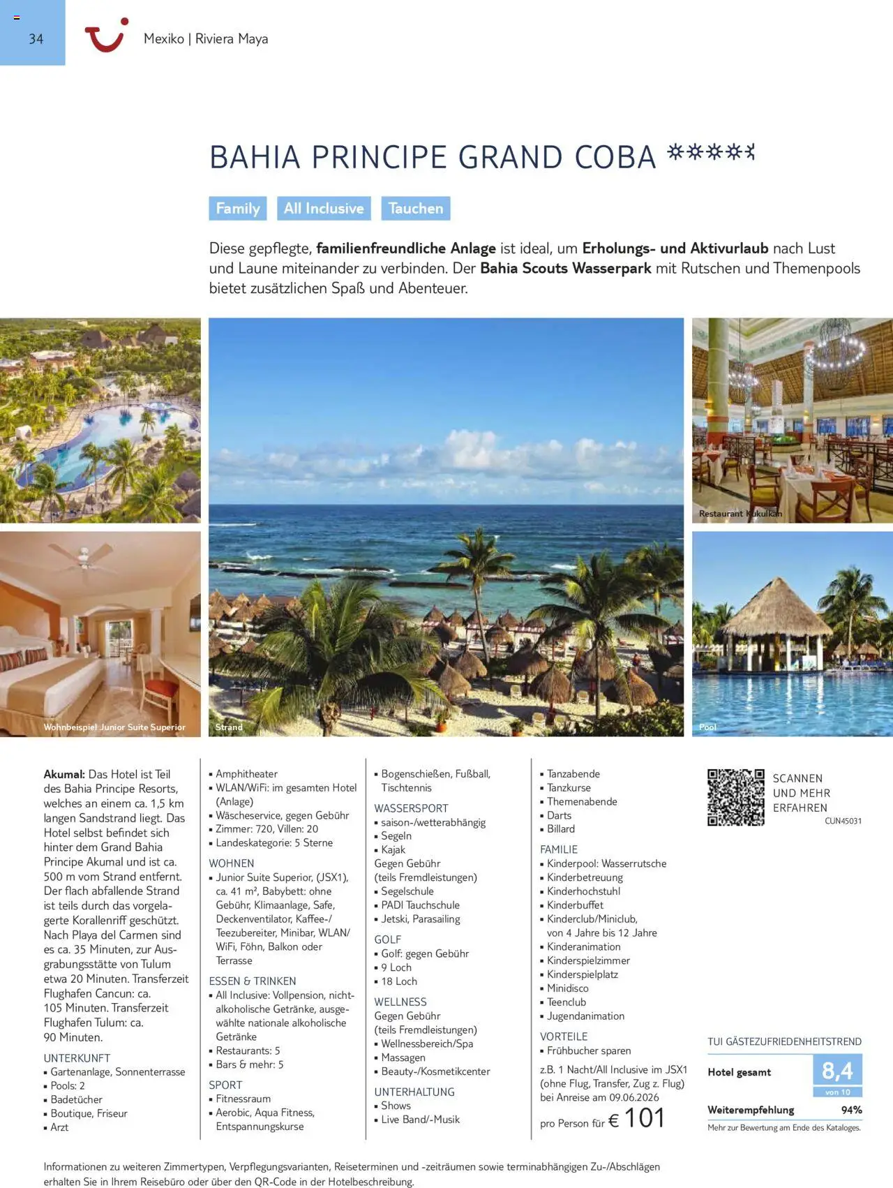 TUI Prospekt Mittelamerika & Karibik 2025/26	 - Seite 34 - gültig ab 01.11.2025