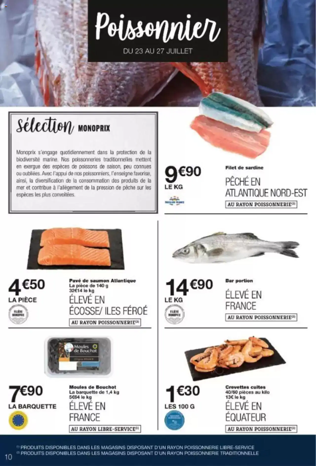 Monoprix catalogue - page 10 - valable à partir du 15/07/2025
