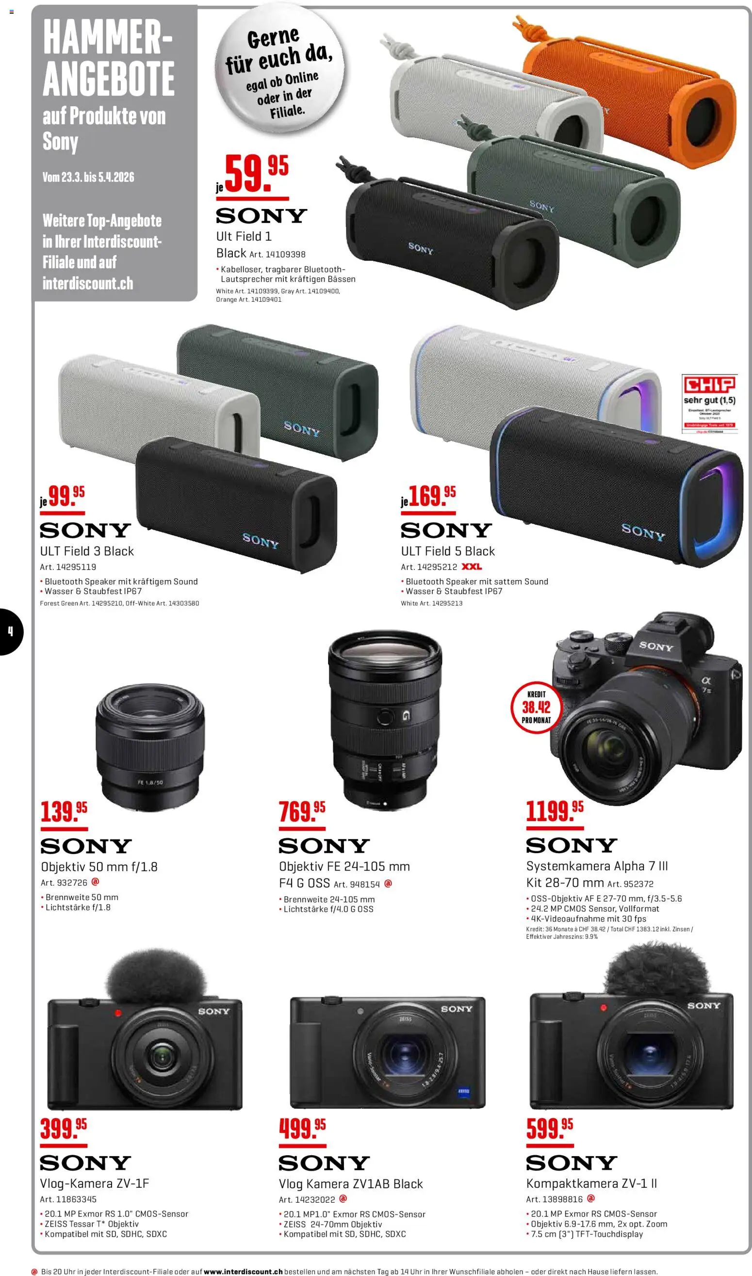 Interdiscount aktionen - page 4- valid from 23.03.2026