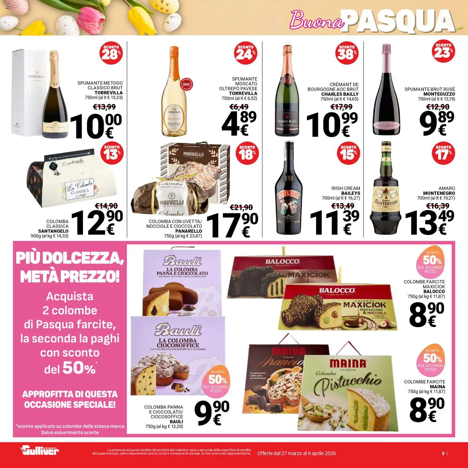 Gulliver volantino - pagina 3 - valido dal 27/03/2026