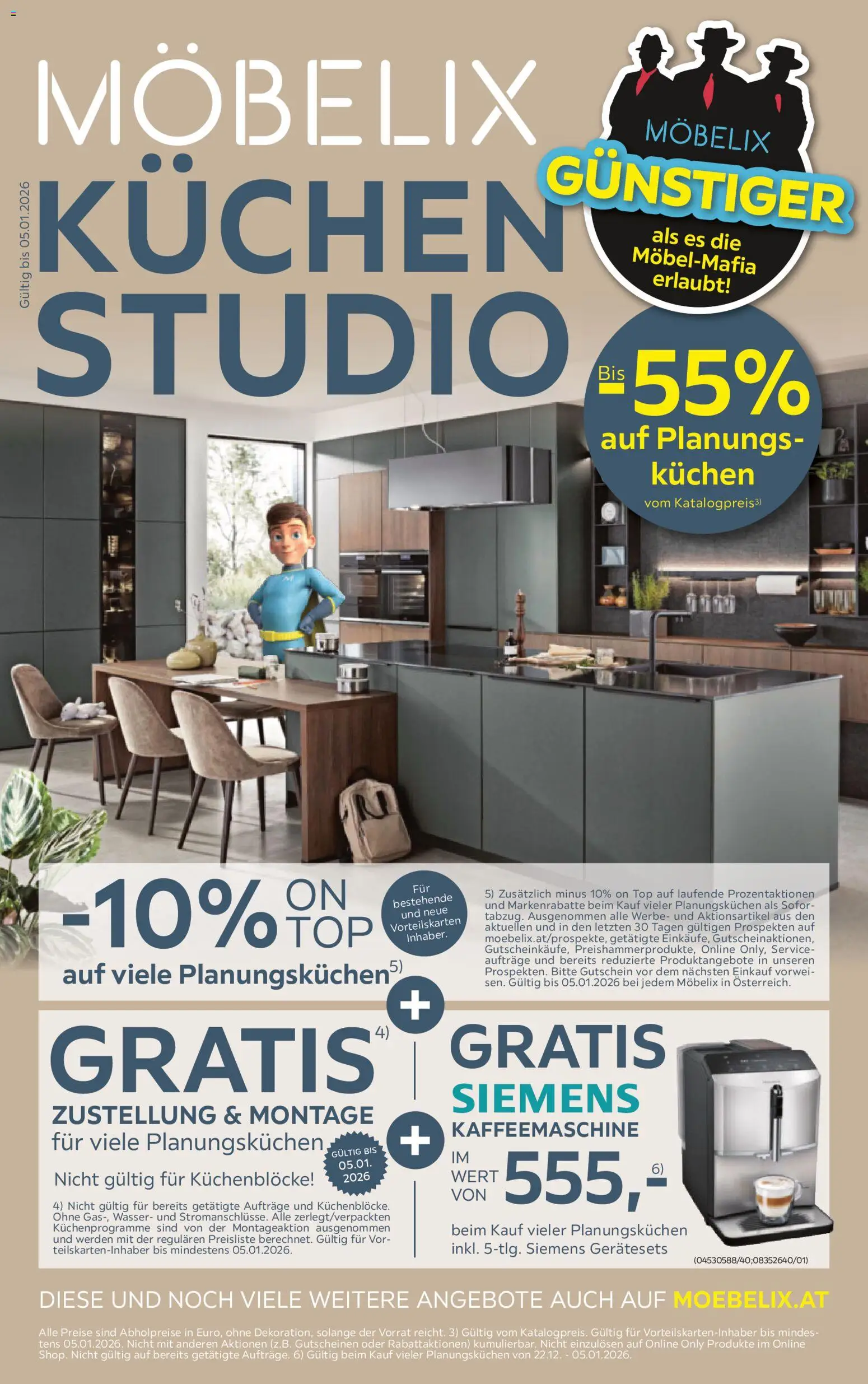 Möbelix  Küchen Studio - Seite 1- gültig ab 22.12.2025