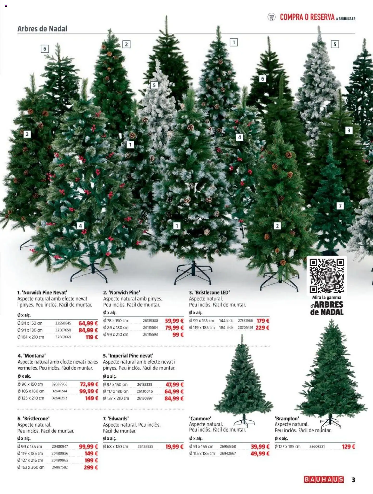 Bauhaus folleto Cat - Página de 3 - Válido desde 17/11/2025