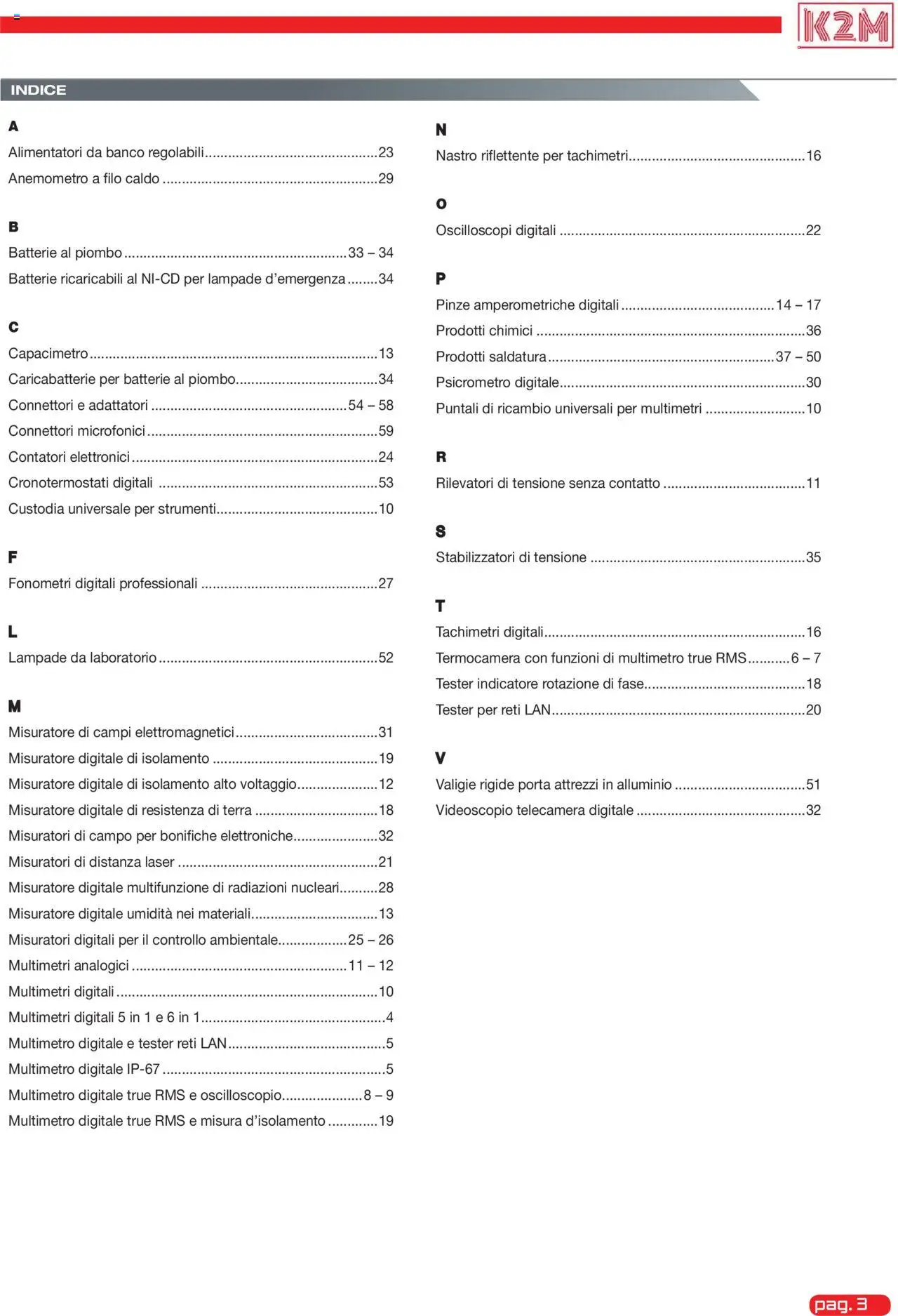 GBC K2M catalogo - pagina 3 - valido dal 31/05/2025