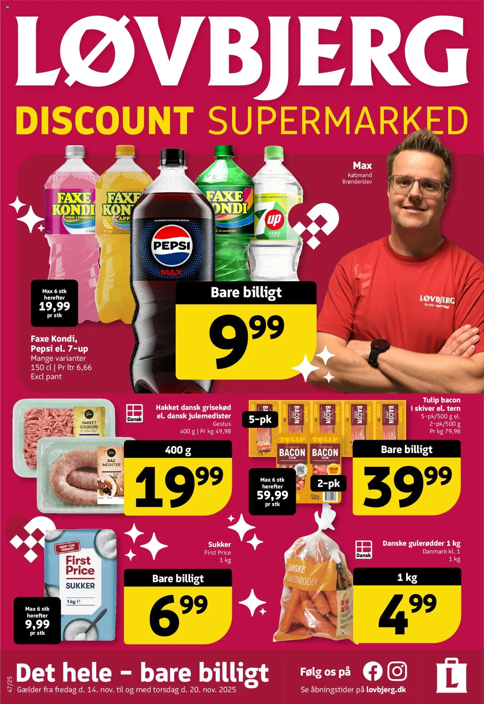 Løvbjerg - Tilbudsavis - side 1- gyldig fra 14/11/2025