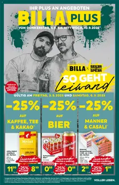 Vorschau Billa Plus Flugblatt gültig ab 04.09.2025