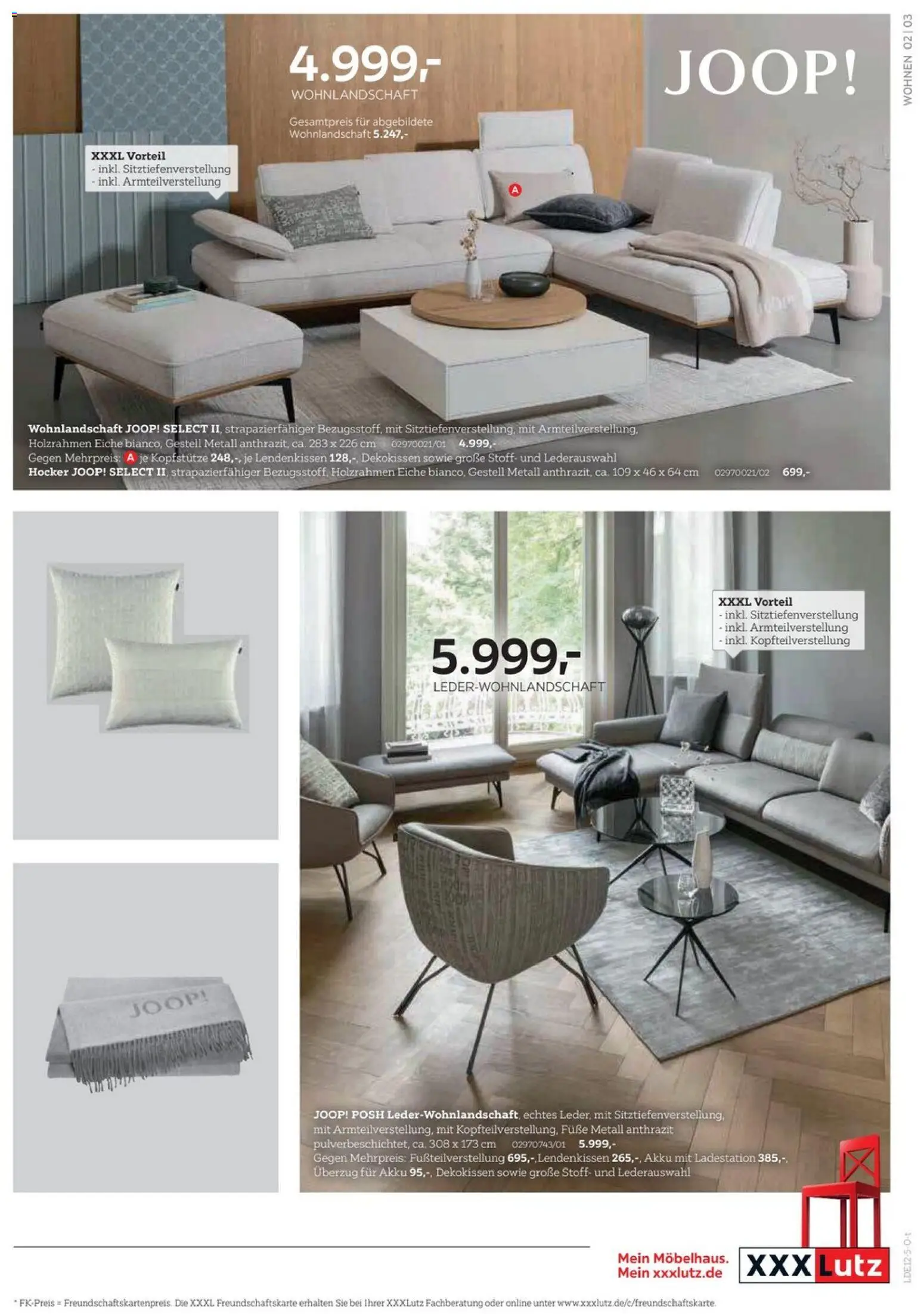 XXXL Lutz Home Collections Joop - Seite 3 - gültig ab 30.11.2025