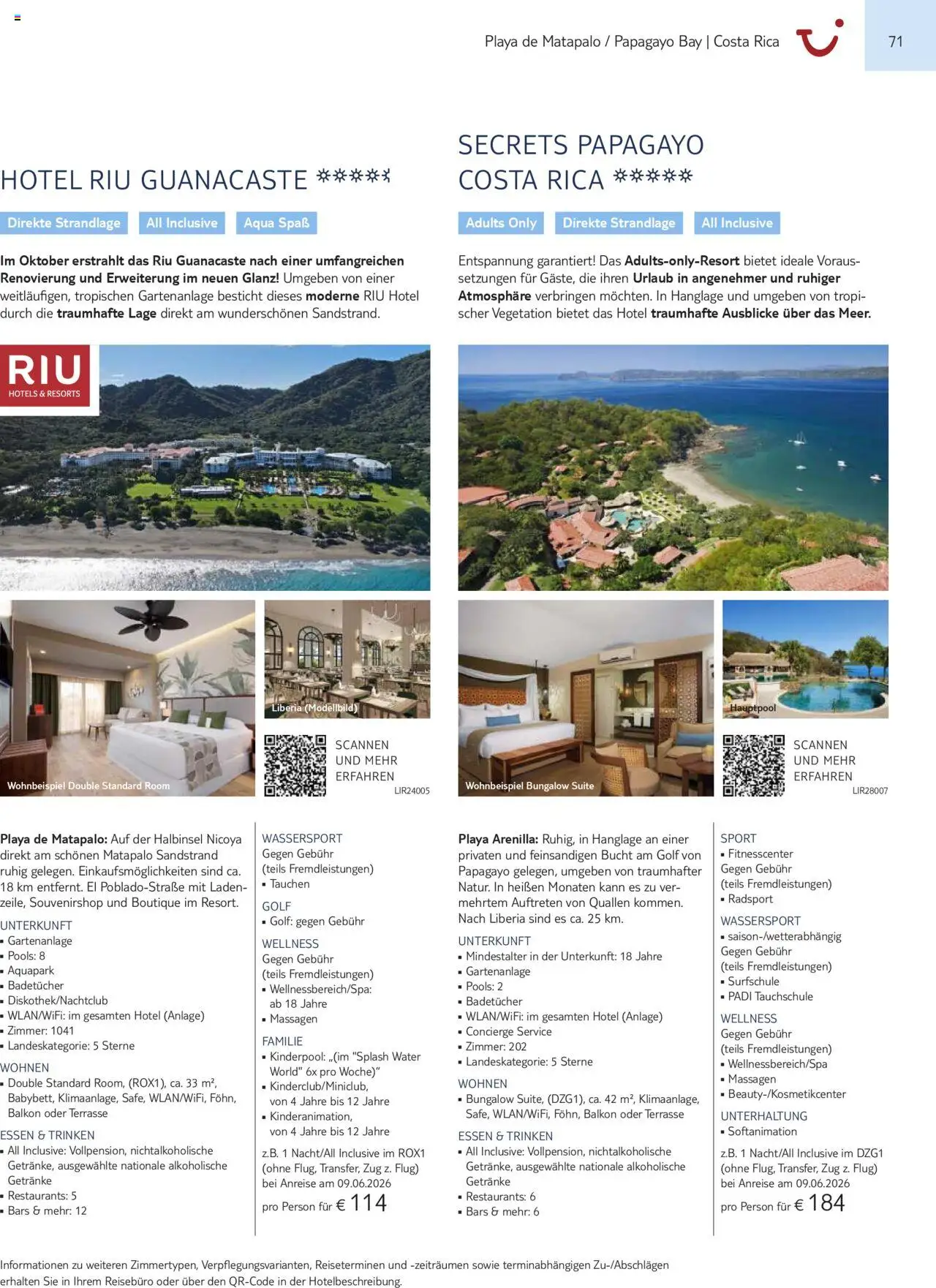 TUI Prospekt Mittelamerika & Karibik 2025/26	 - Seite 71 - gültig ab 01.11.2025