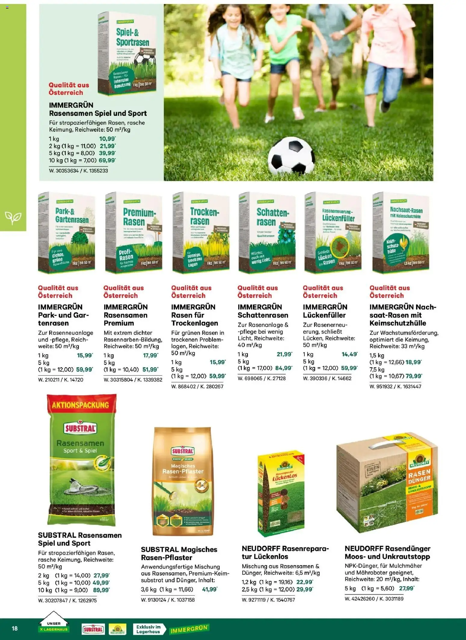 Lagerhaus Garten & Freizeit Katalog 2026 - Wien, Innsbruck - page 18- valid from 01.03.2026