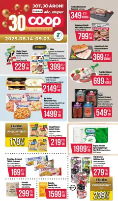 Előnézet COOP - Coop Akciósújságok - Coop Hétforrás szórólap 2025. augusztus 3-4-5. hét érvényes 2025.08.14.-tól