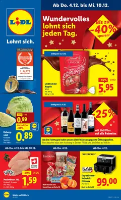 Vorschau Lidl Aktionen gültig ab 04.12.2025