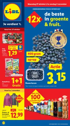 Lidl - Folder week 44 geldig vanaf 27-10-2025