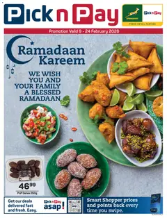 Preview Pick n Pay - Ramadaan Specials valid from 09/02/2026