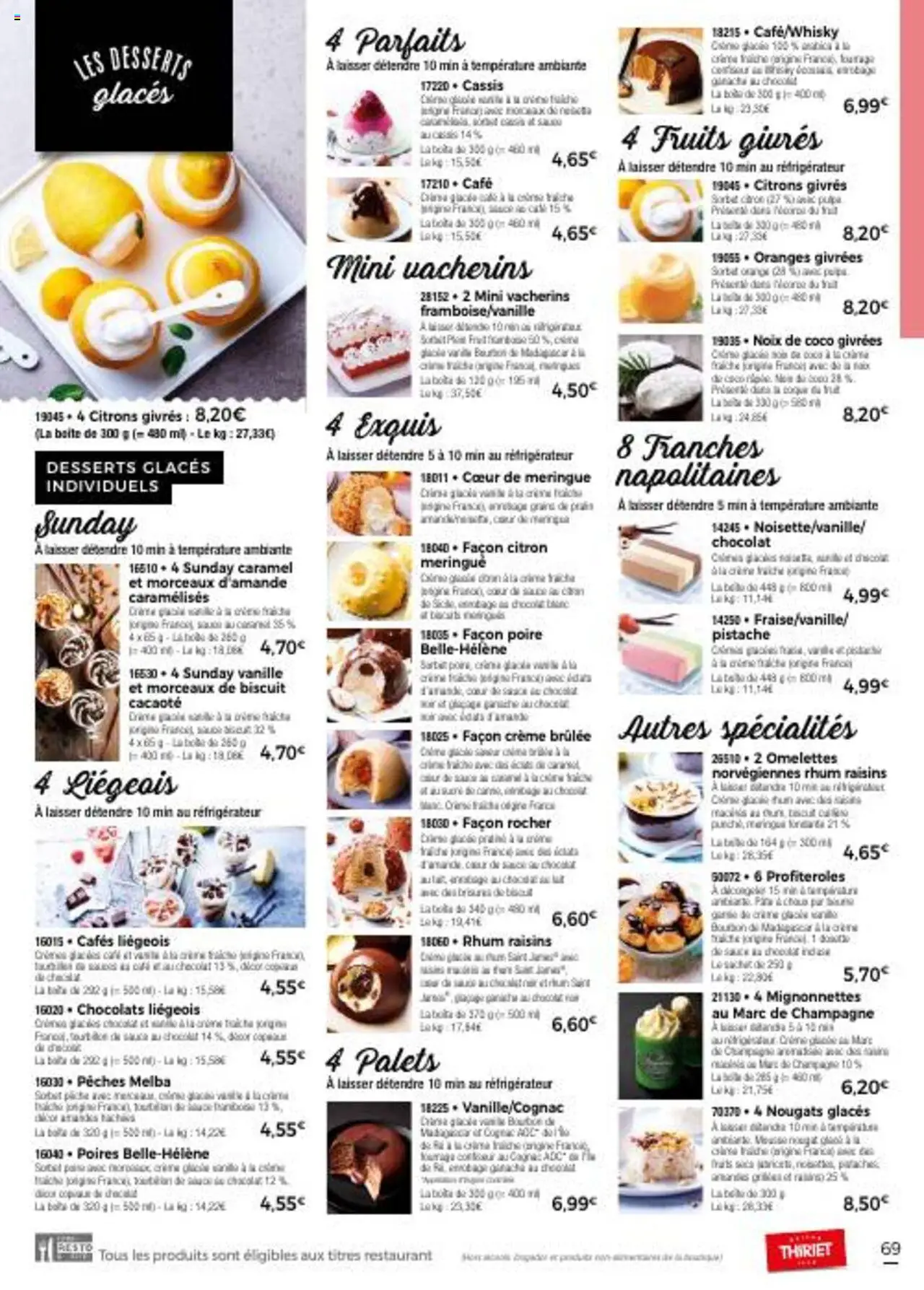 Thiriet catalogue livraison à domicile - page 69 - valable à partir du 11/07/2025