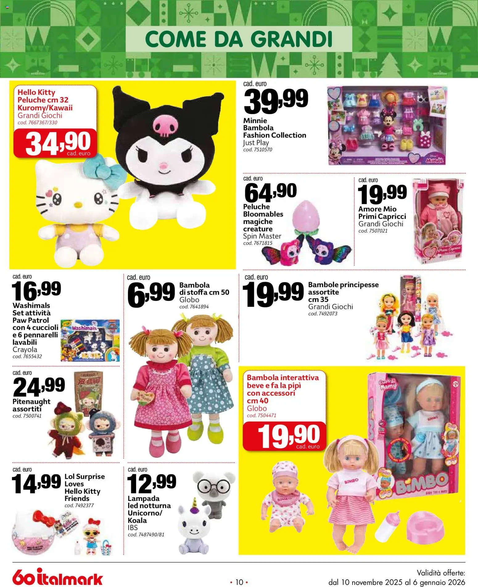 Italmark Giochi catalogo - pagina 10 - valido dal 10/11/2025