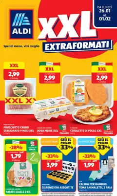 Anteprima Volantino Aldi	 valida dal 26/01/2026