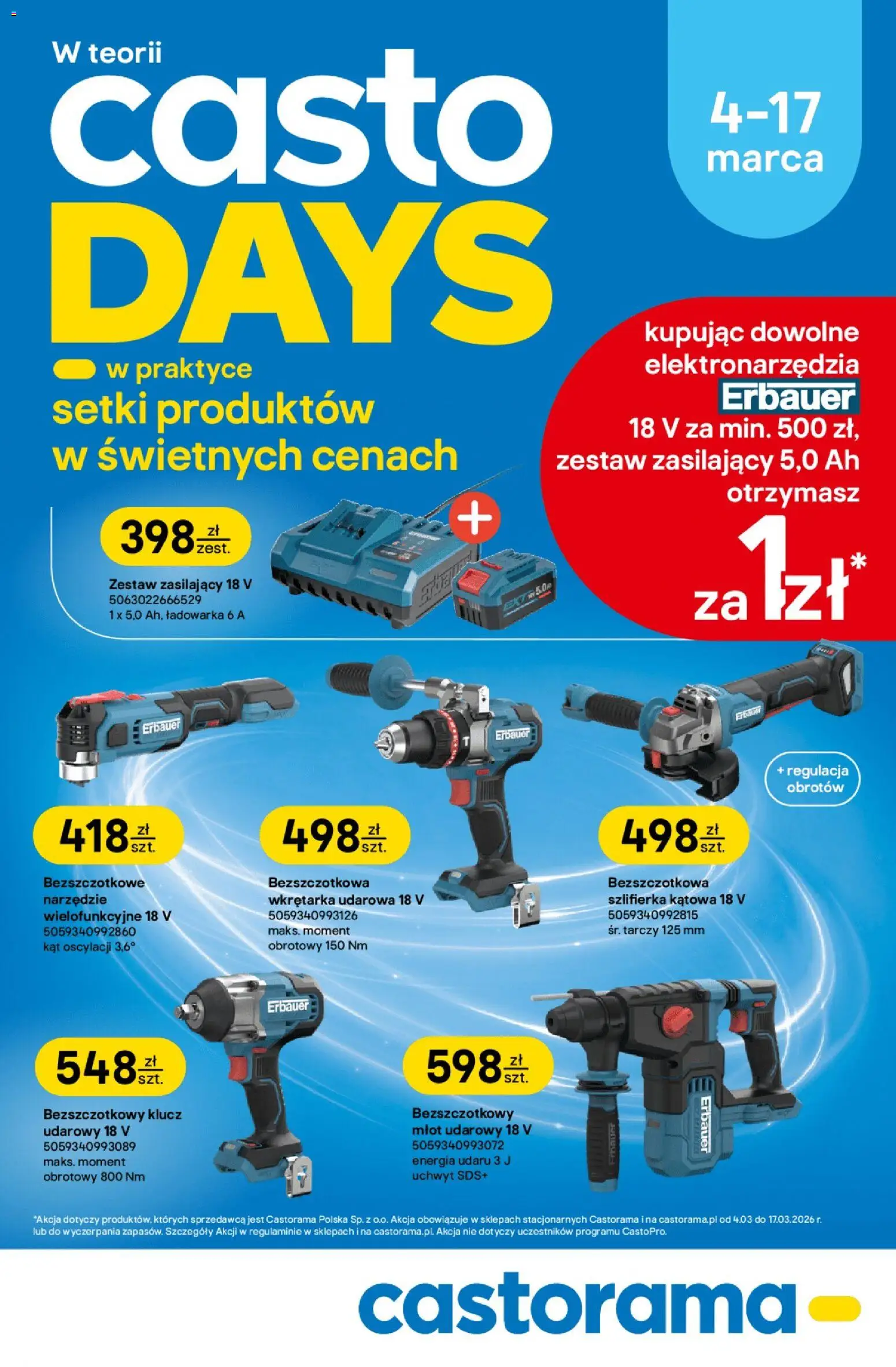 Castorama gazetka - strona 1- ważny od 04.03.2026
