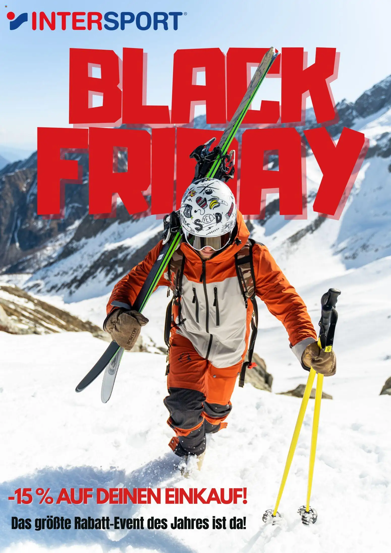 Intersport ( Deaktivovane pre Letakomat )  - Black Friday - Seite 1- gültig ab 25.11.2025