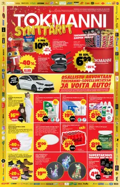Esikatselu Tokmanni tarjoukset voimassa alkaen 20/10/2025