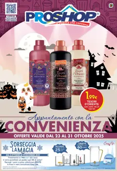Anteprima Volantino Proshop	 valida dal 23/10/2025