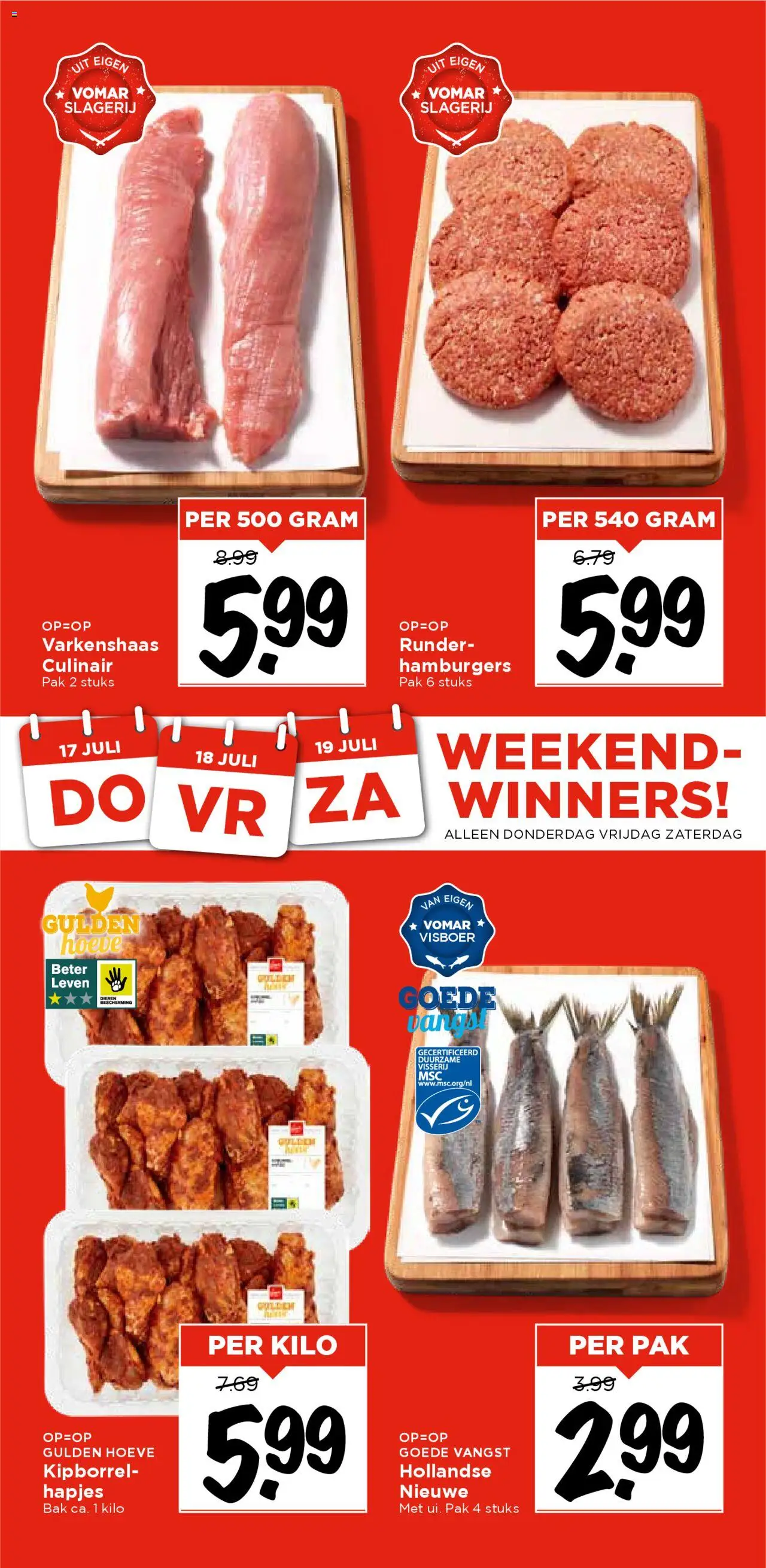 Vomar - Weekendfolder week 29 - pagina 5- geldig vanaf 17-07-2025