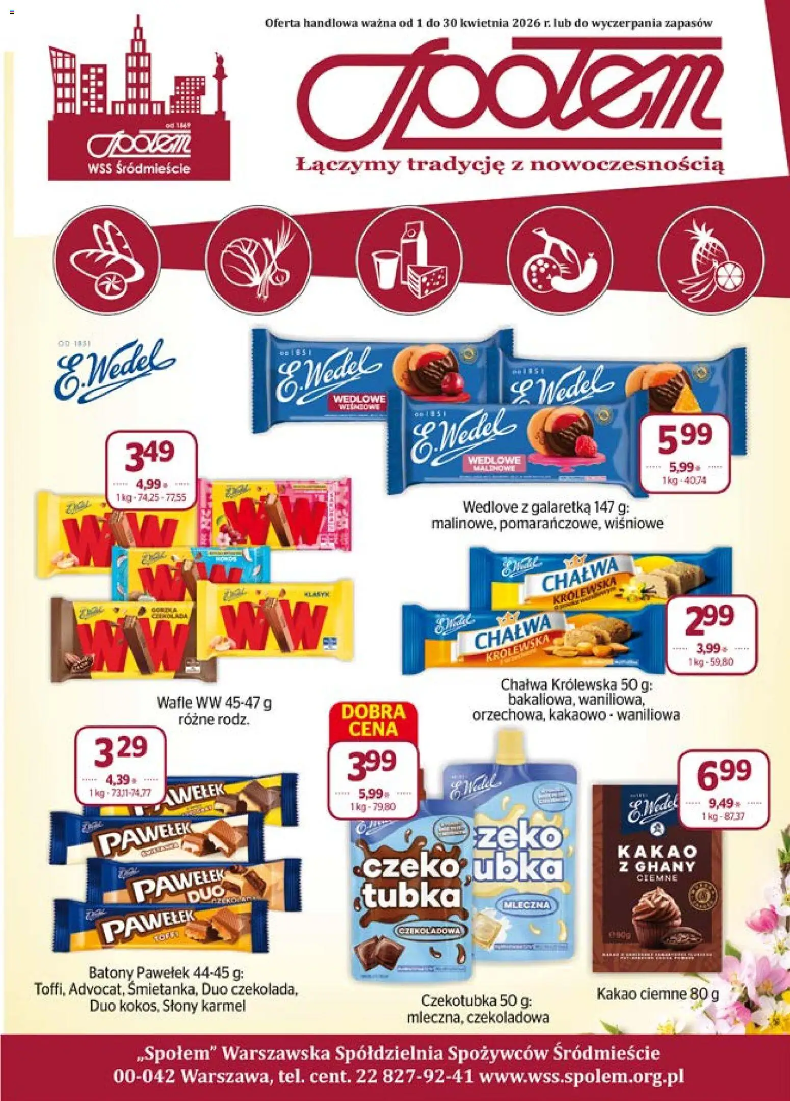 Społem gazetka - strona 1- ważny od 01.04.2026