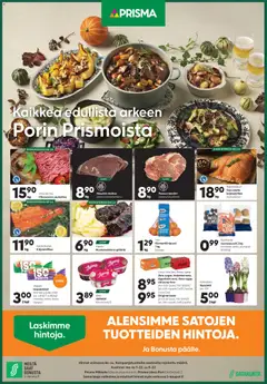 Esikatselu Prisma tarjoukset voimassa alkaen 26/11/2025