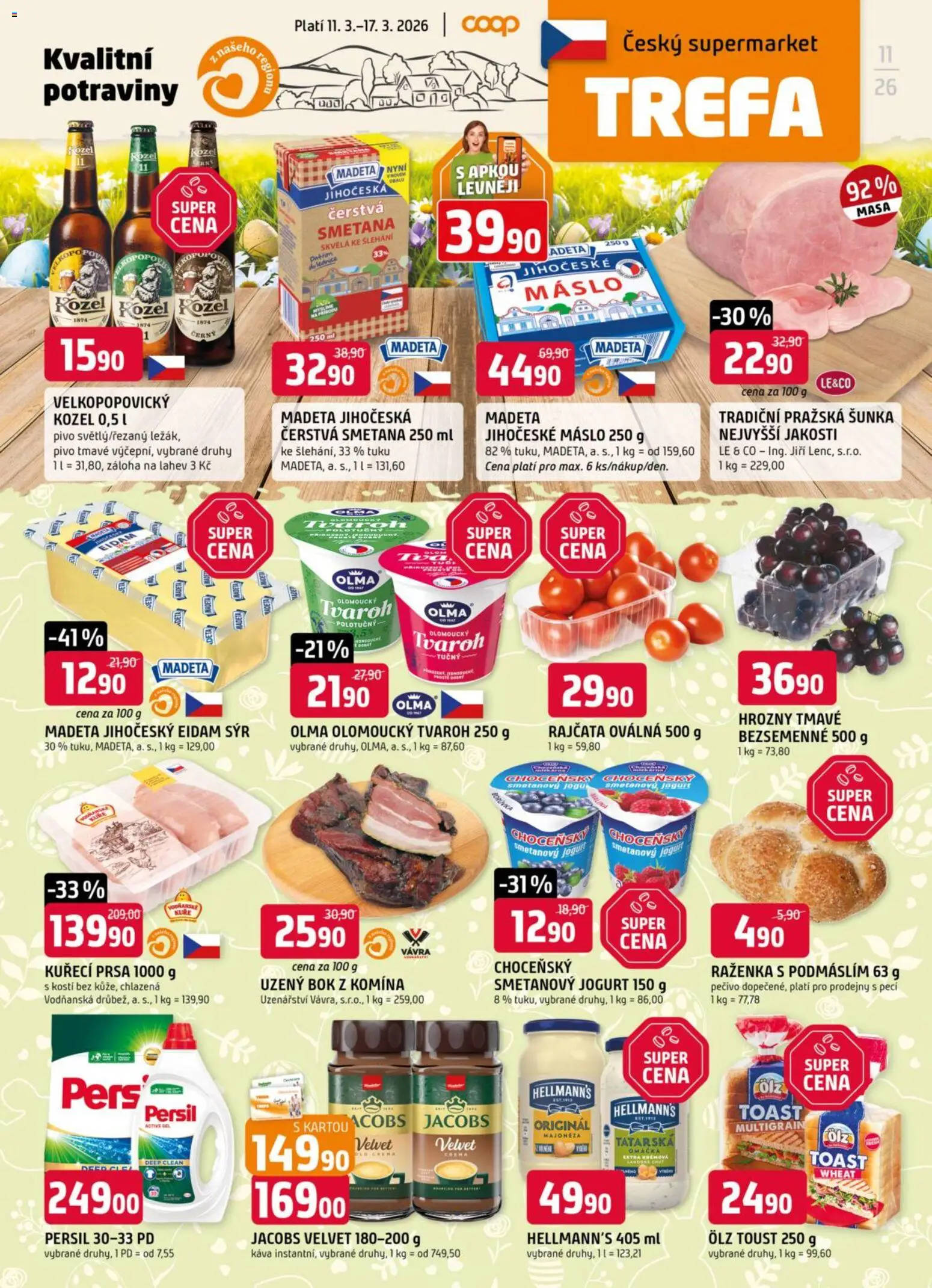 Trefa leták - strana 1- platný od 11.03.2026