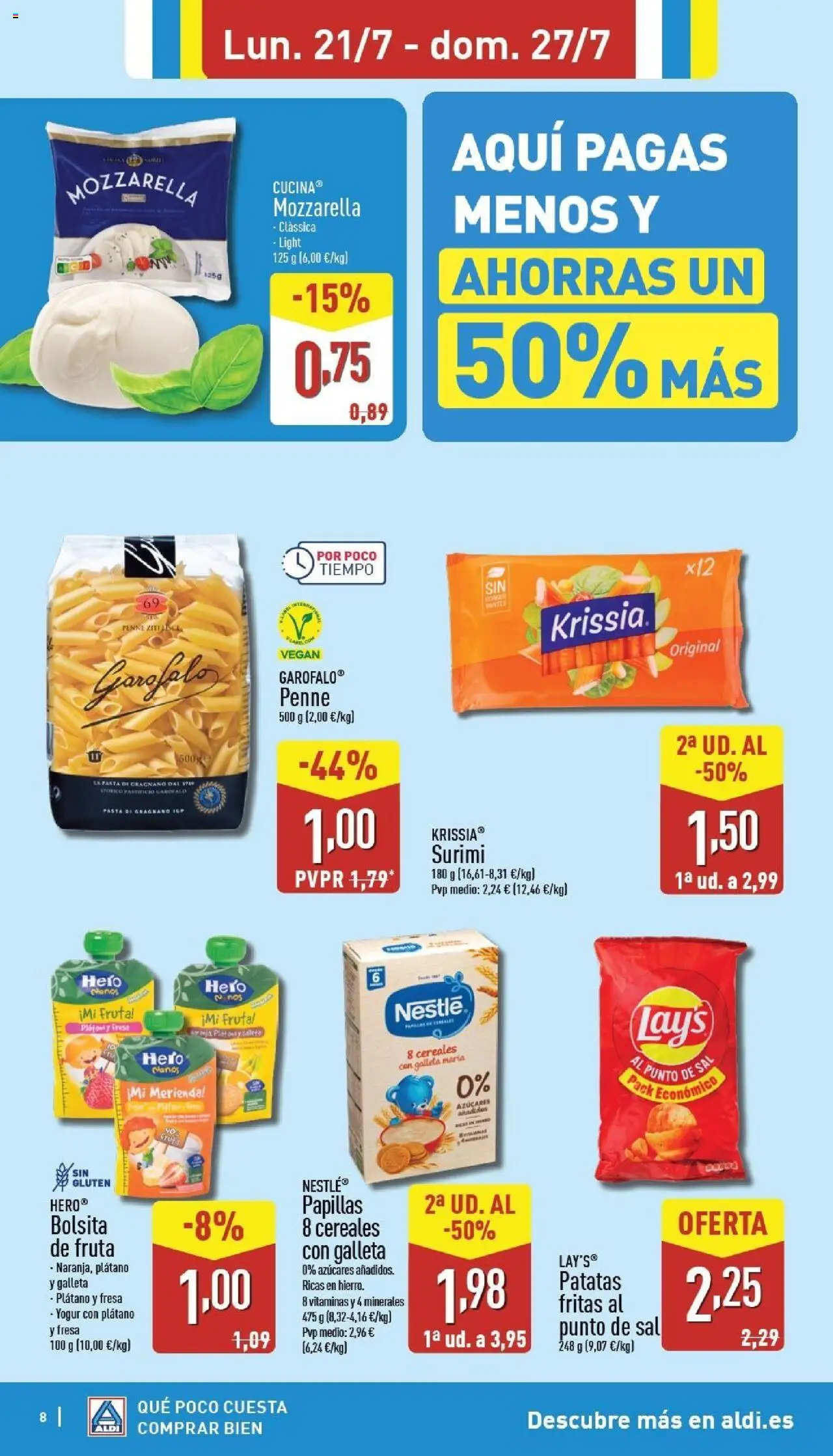 Aldi folleto Canarias - Página de 8 - Válido desde 21/07/2025