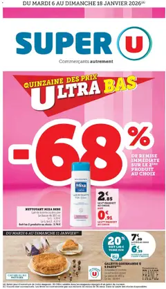 Aperçu Super U catalogue valable à partir du 06/01/2026