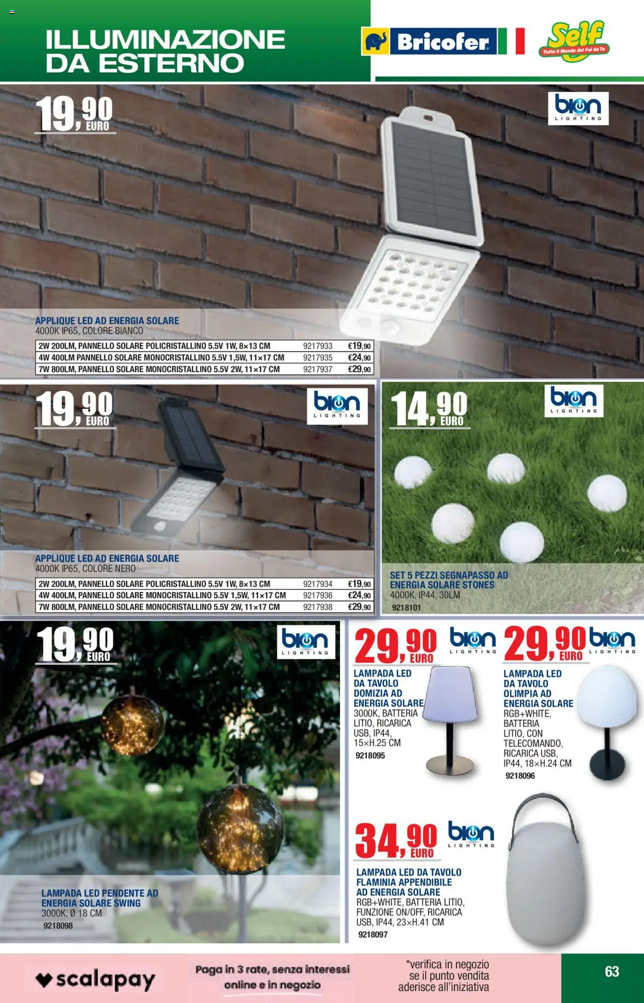 Bricofer Primavera - Estate catalogo - pagina 63 - valido dal 27/05/2025