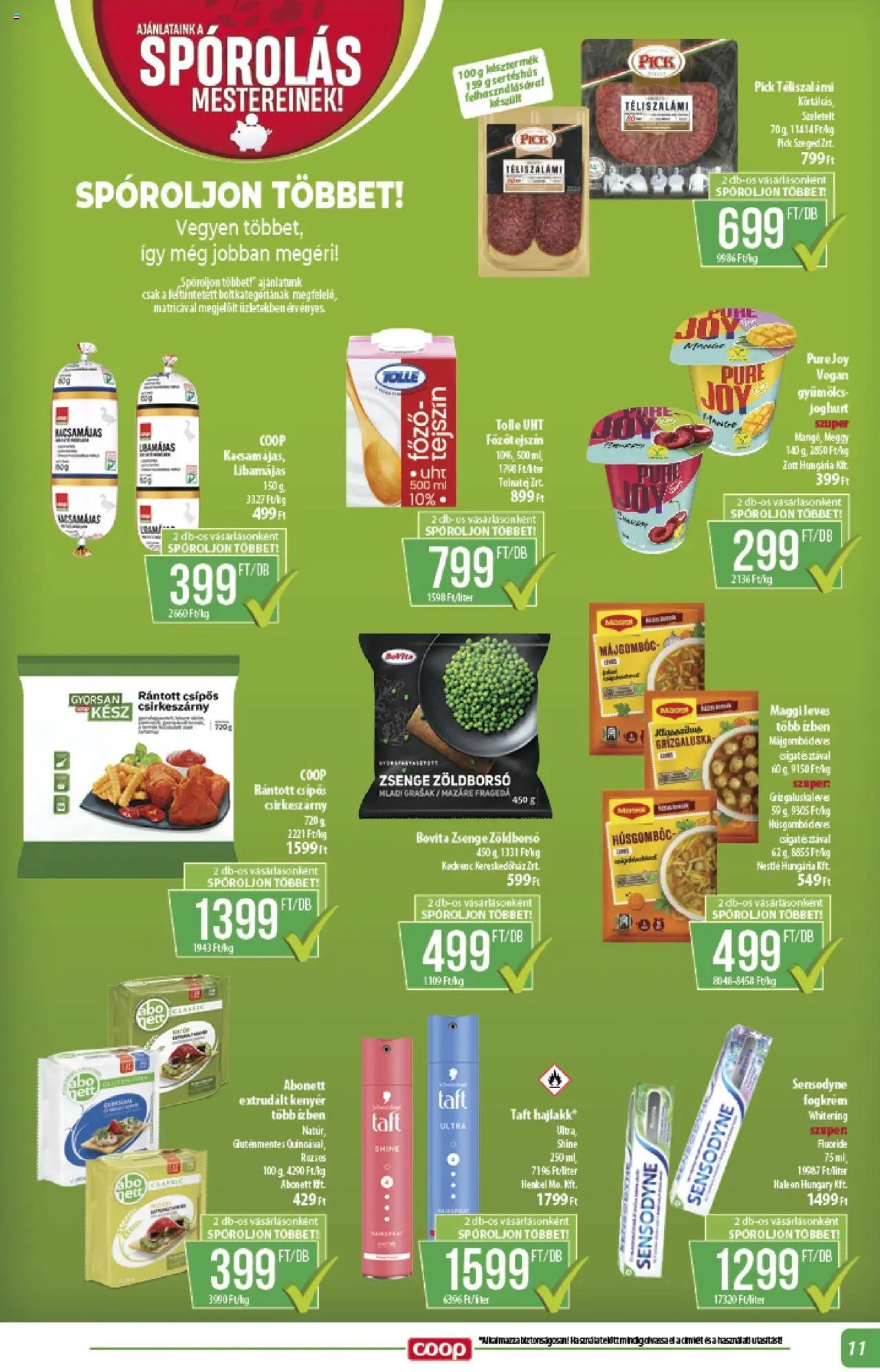 COOP - Szuper Plusz / Alföld Pro-Coop Zrt. - 11oldal - érvényes 2025.07.17.-tól