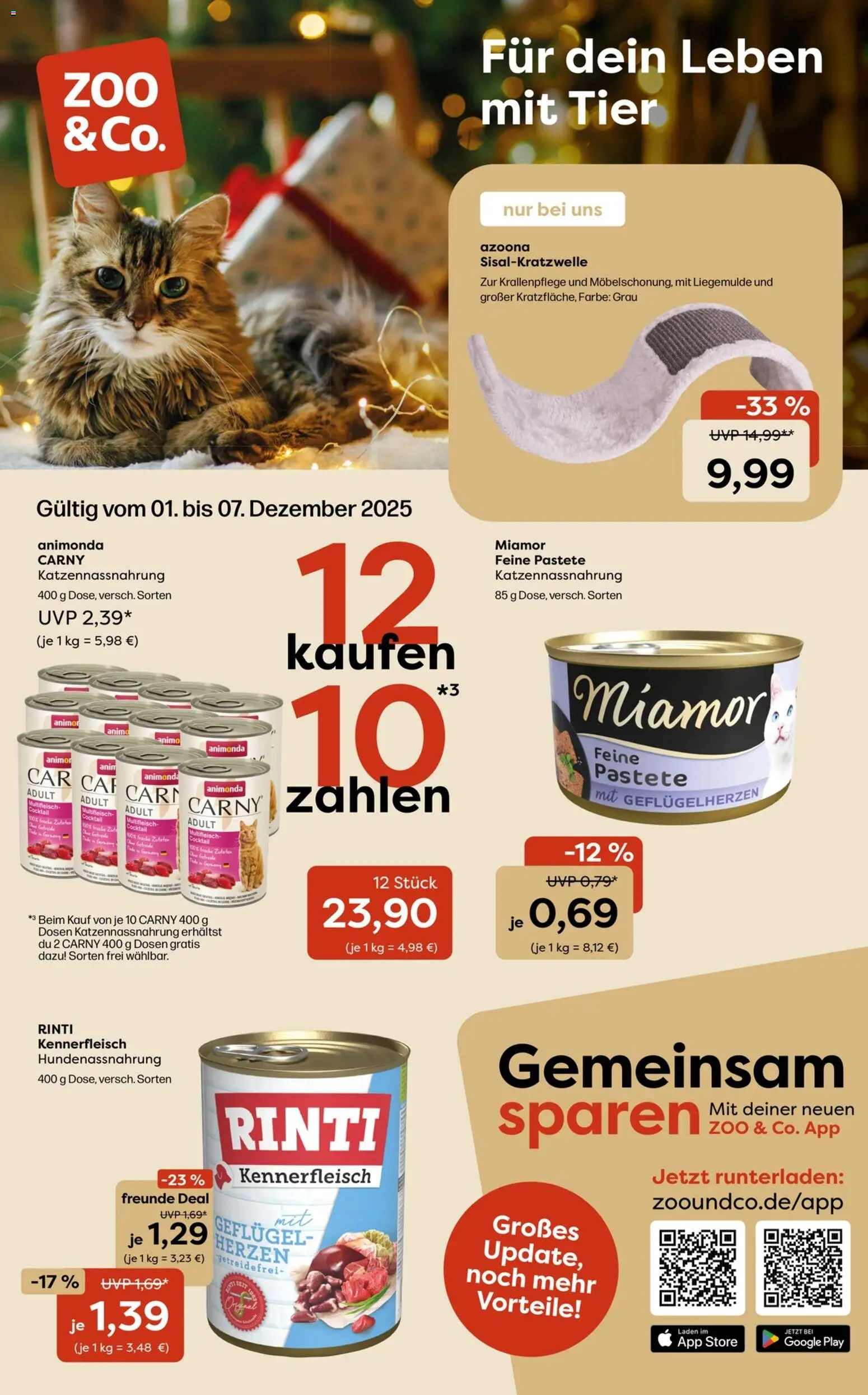 Zoo & co Prospekt 	 - Seite 1 - gültig ab 01.12.2025
