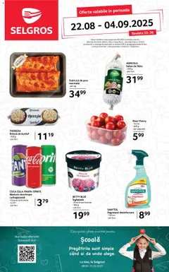 Catalog Selgros - Food valabil de la 22.08.2025