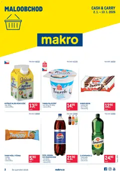 Náhled Makro leták - Maloobchod platný od 02.01.2026