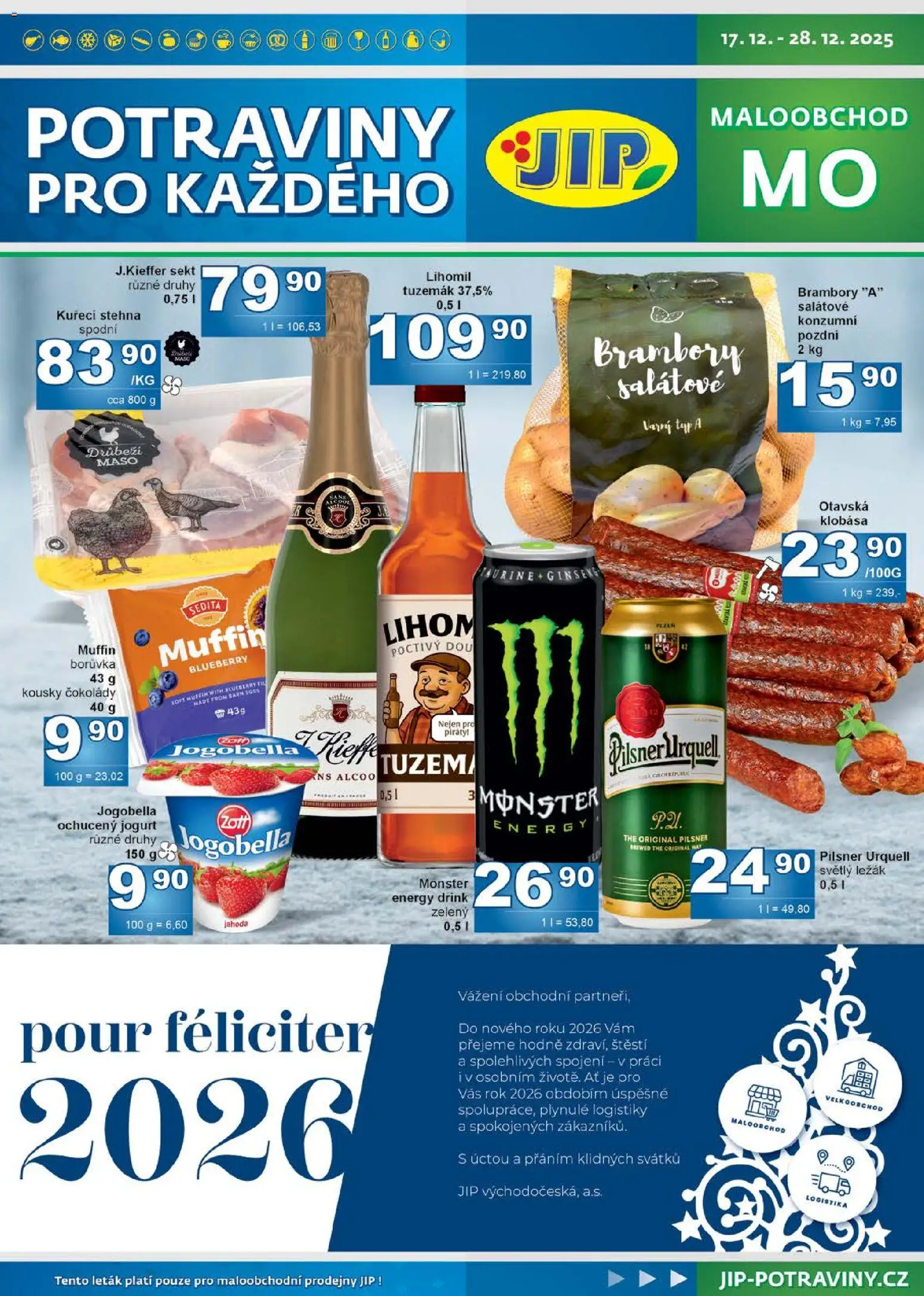 Jip leták - strana 1- platný od 17.12.2025