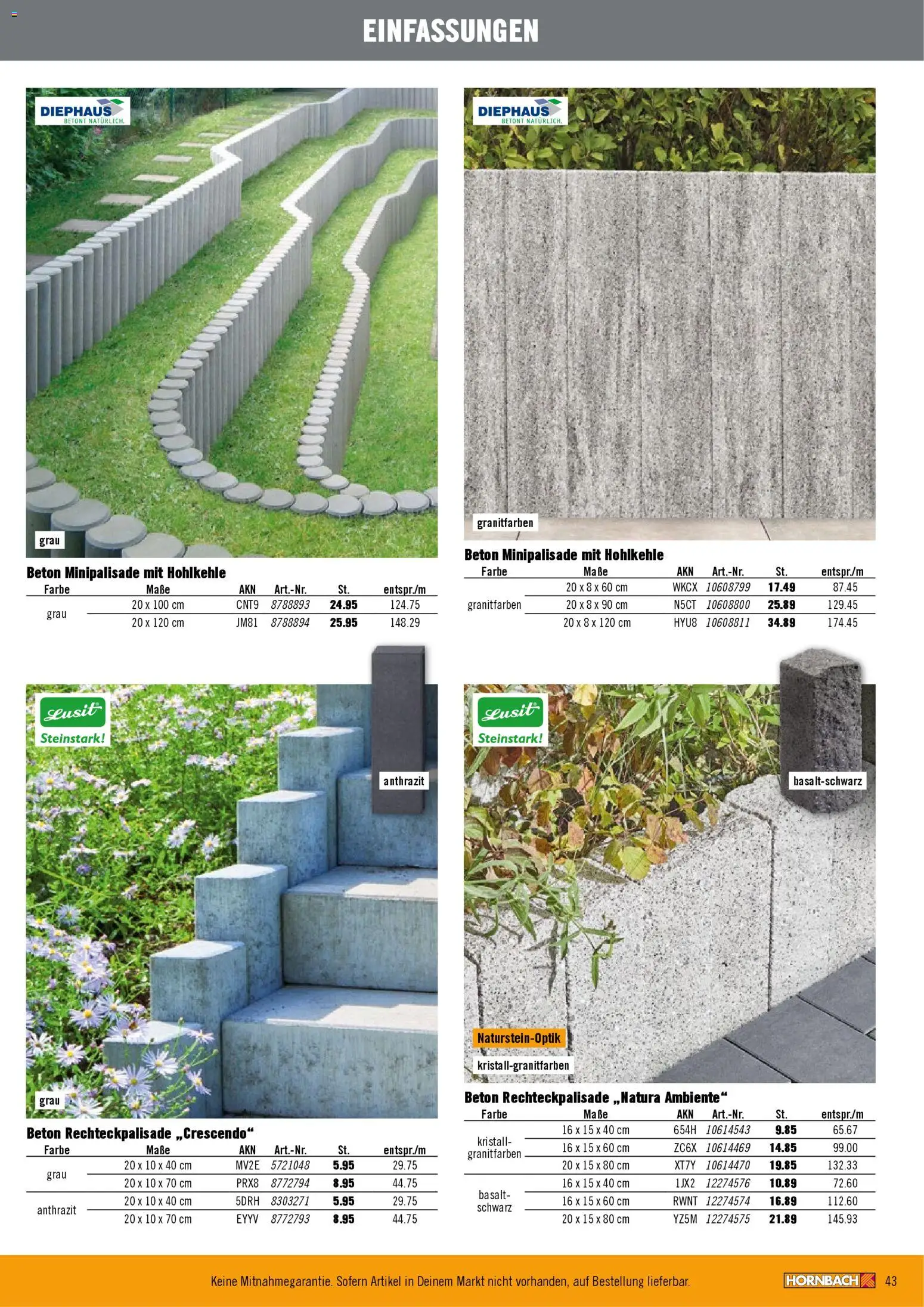 Hornbach Garten- & Terrassengestaltung - Seite 43 - gültig ab 12.02.2026