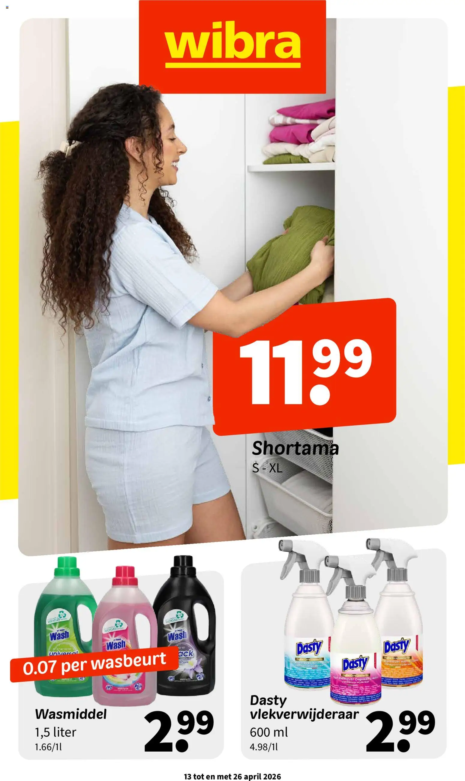 Wibra folder - pagina 1- geldig vanaf 13-04-2026