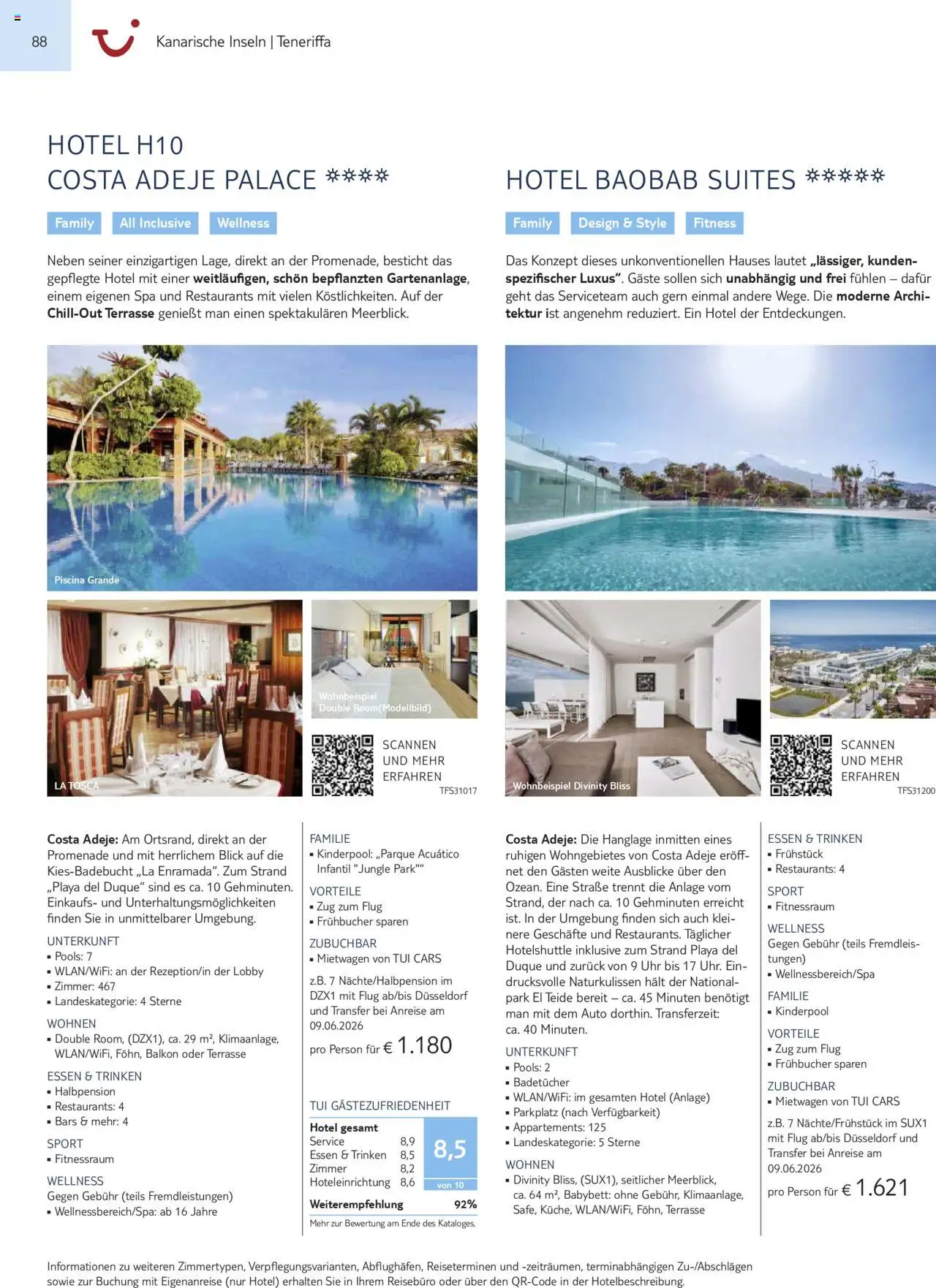 TUI Prospekt Kanaren, Kapverden & Senegal 2025/26	  - Seite 88 - gültig ab 01.11.2025