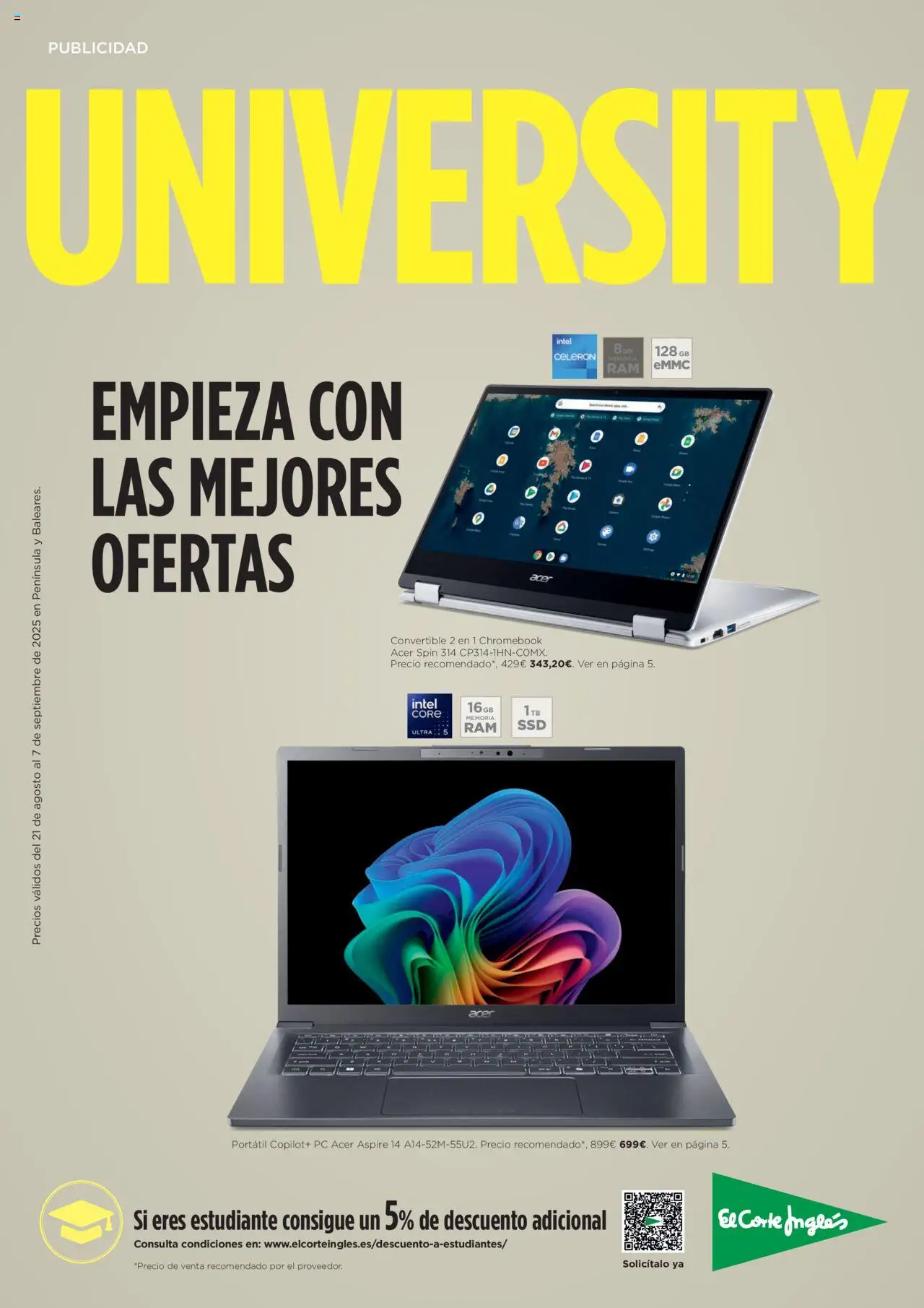 El Corte Inglés ofertas - Página de 1 - Válido desde 21/08/2025
