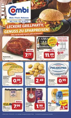 Vorschau Combi Prospekt 	 gültig ab 11.08.2025