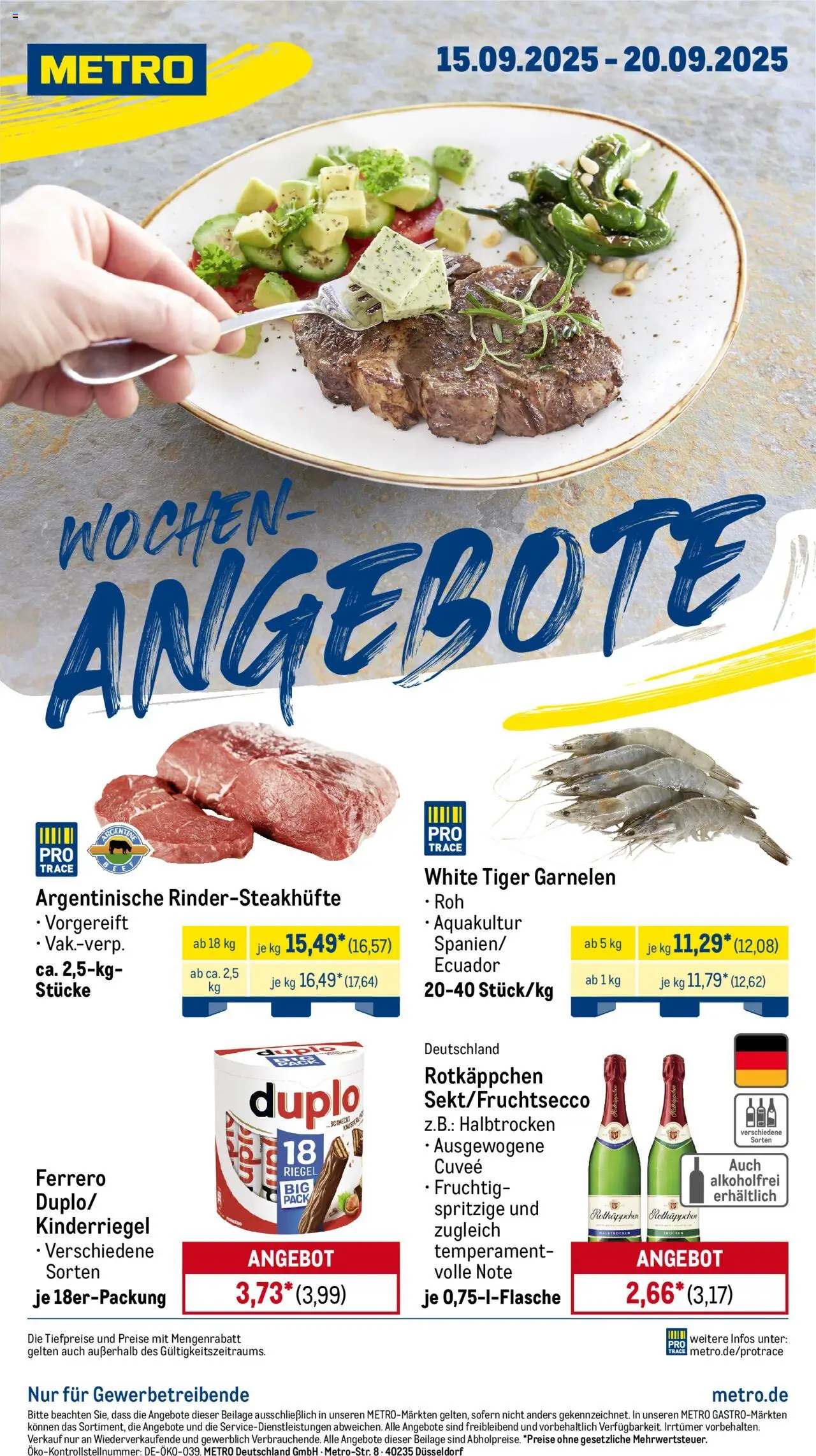 Metro Prospekt 	 - Seite 1 - gültig ab 15.09.2025