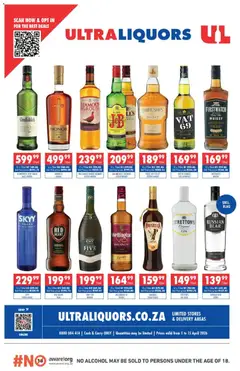 Preview Ultra Liquors Specials valid from 01/04/2026