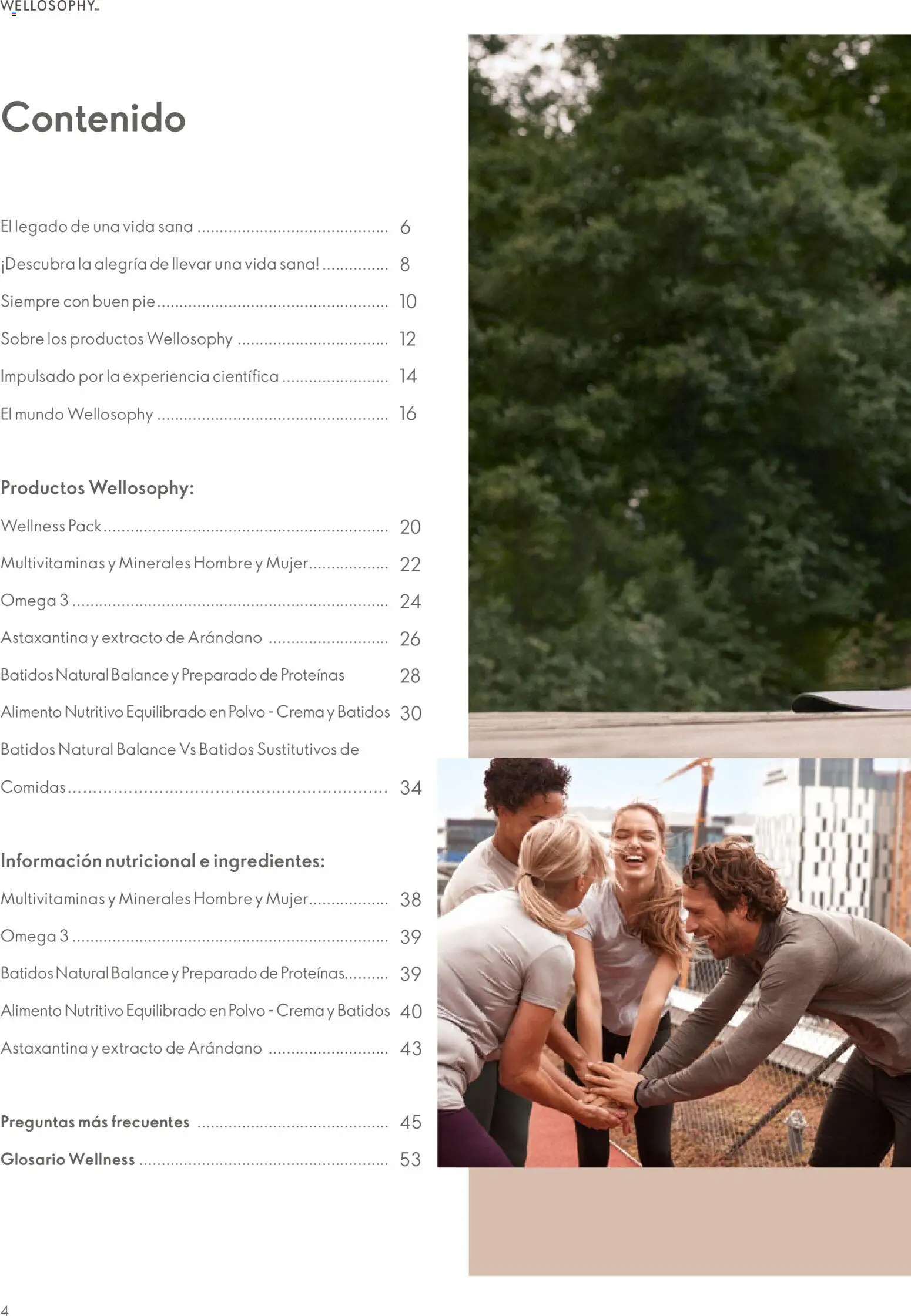 Oriflame - Guía Wellosophy - Página de 4 - Válido desde 01/11/2023