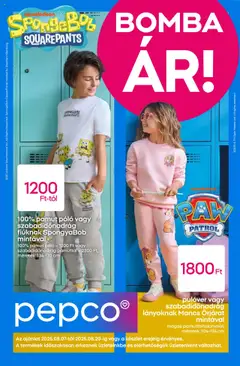Előnézet Pepco Akciós újság érvényes 2025.08.07.-tól