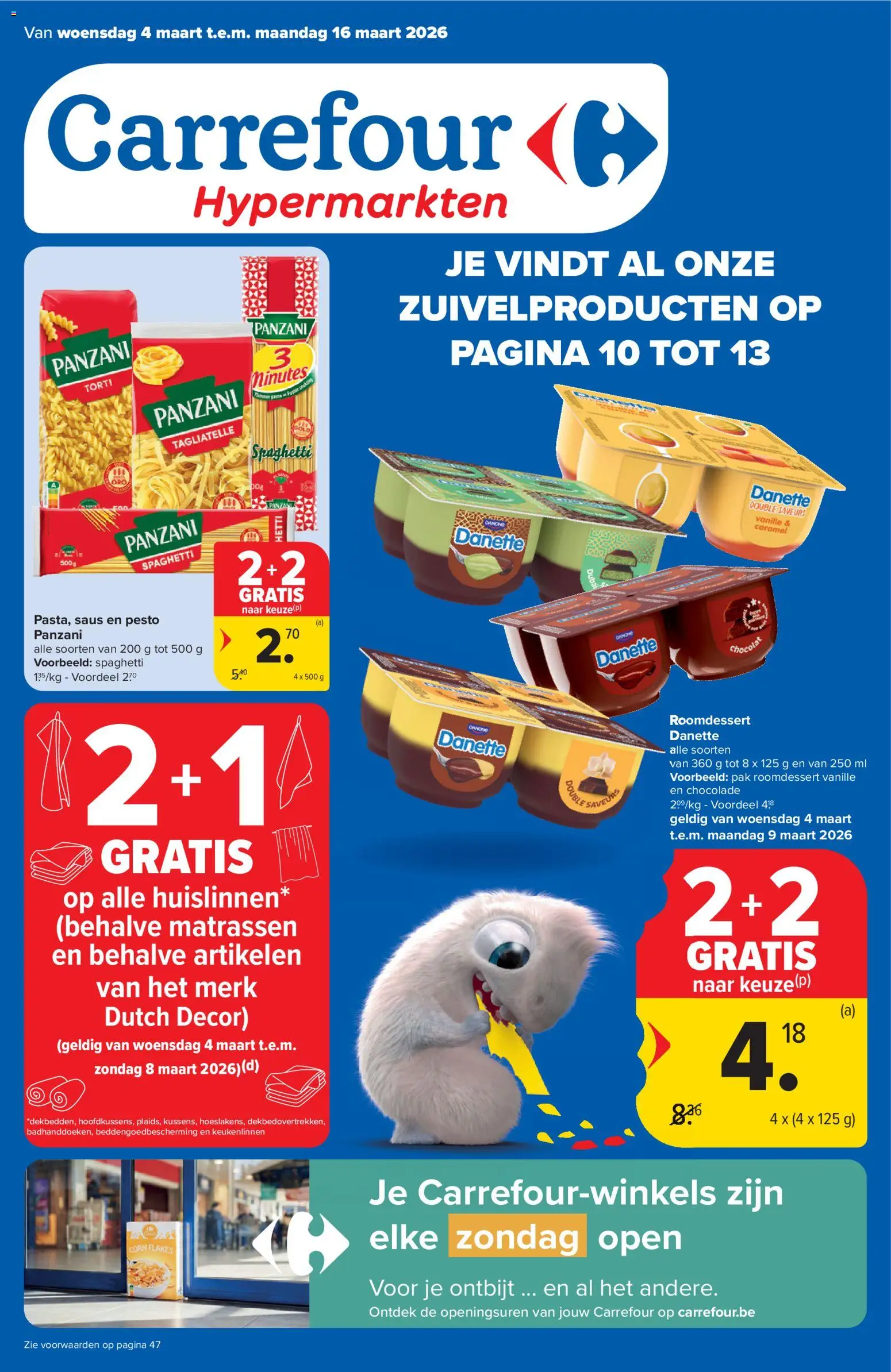 Carrefour folder week 10 - pagina 1- geldig vanaf 04/03/2026