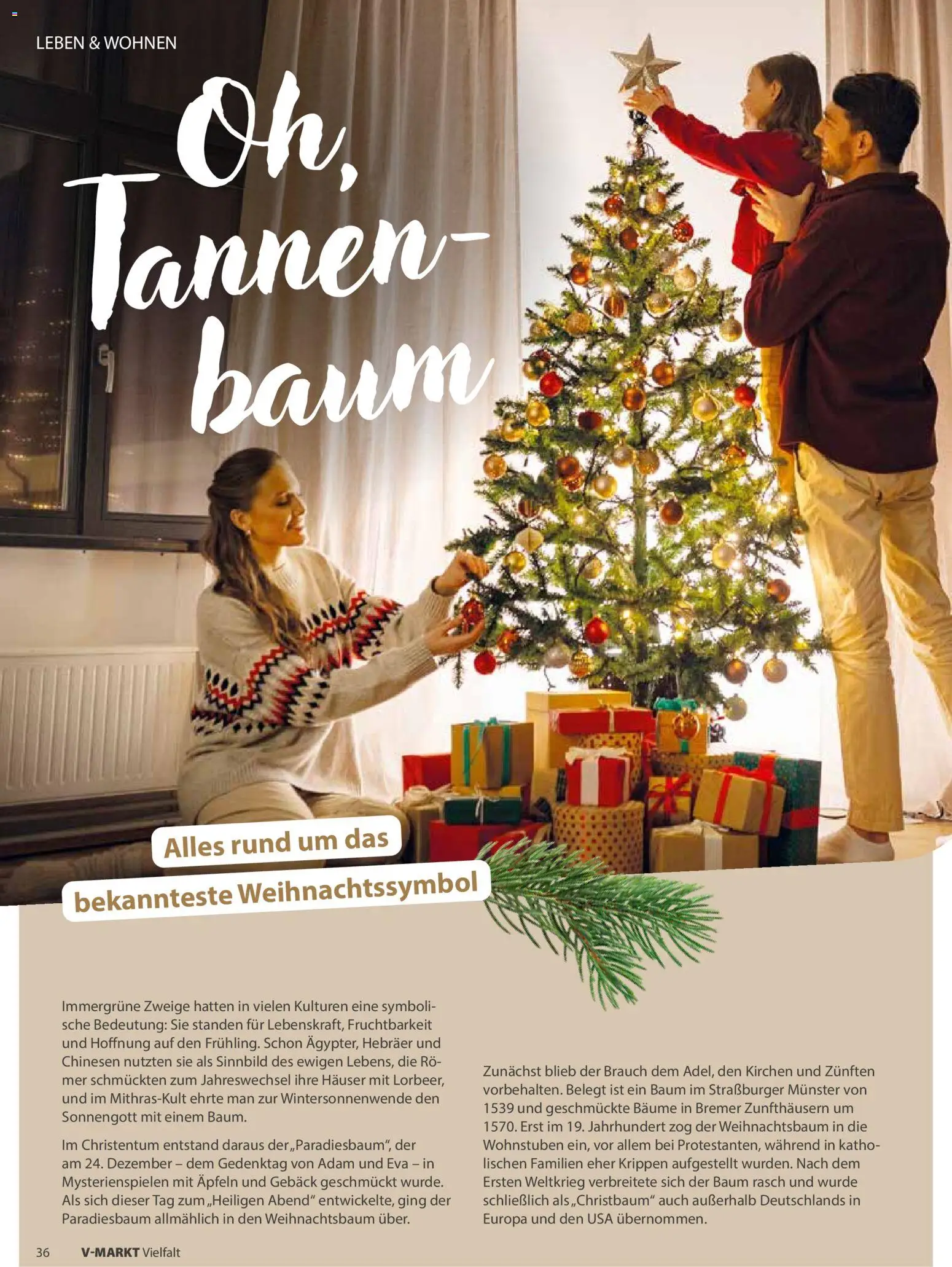 V-Markt - Vielfalt November / Dezember 2025 - Seite 36 - gültig ab 01.11.2025